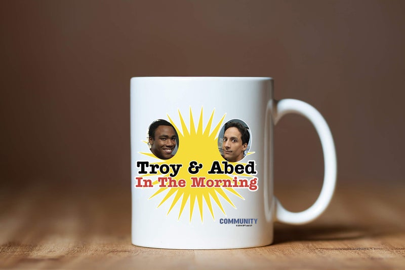 BSM Troy and Abed In the Morning Community Mug 11oz Funny TV Show Cup Kitchen Drinkware - Image 3